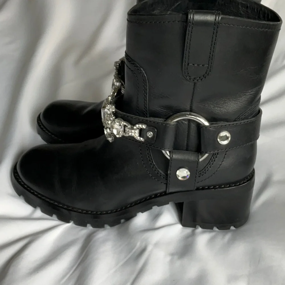 Marc Jacobs Embellished Boots 37.5 7.5 - Picture 7 of 10